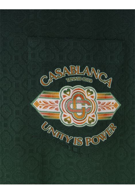 Camicia In Seta Unity Is Power CASABLANCA | MS24-SH-00307