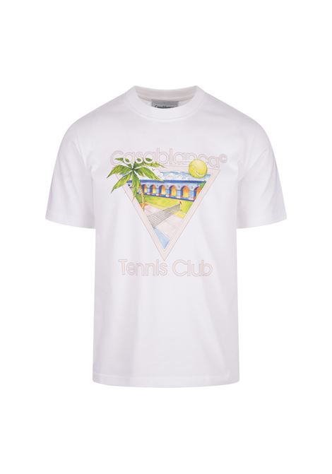 Tennis Club Icon T-Shirt CASABLANCA | U-MPS24-JTS-00101
