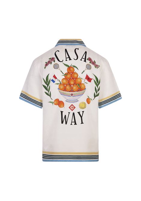 Camicia In Seta Casa Way CASABLANCA | U-MPS24-SH-00302