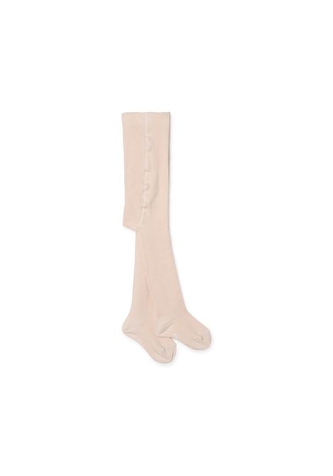 Pink Tights With Braided Pattern Chloé Kids | C0005945K