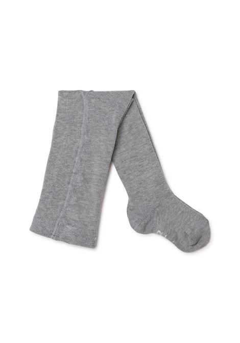 Grey Tights With Braided Pattern Chloé Kids | C00059A38