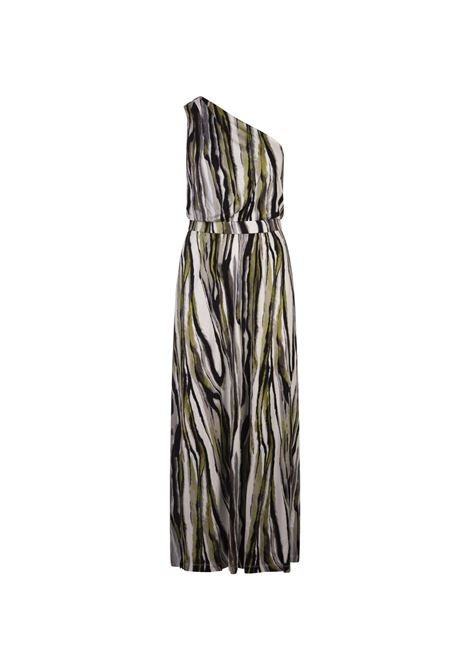 Kiera Dress in Zebra Mist DIANE VON FURSTENBERG | DVFDS1S014ZBMST