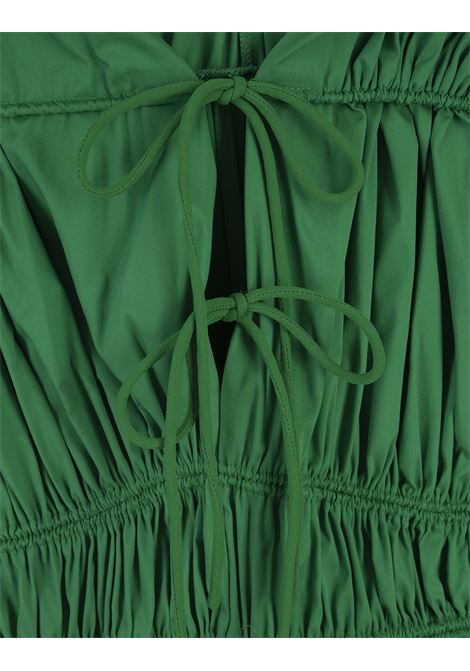 Gillian Dress in Signature Green DIANE VON FURSTENBERG | DVFDS1S035SGGRN