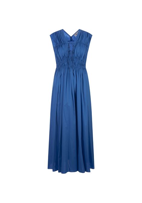 Gillian Dress in Vivid Blue DIANE VON FURSTENBERG | Dress And Jumpsuit | DVFDS1S035VVBLU