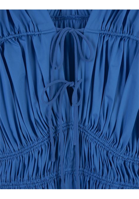 Gillian Dress in Vivid Blue DIANE VON FURSTENBERG | DVFDS1S035VVBLU