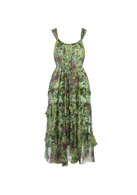 Modena Dress in Garden Paisley Mint DIANE VON FURSTENBERG | Dress And Jumpsuit | DVFDS1S069GPSLM