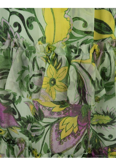 Modena Dress in Garden Paisley Mint DIANE VON FURSTENBERG | DVFDS1S069GPSLM
