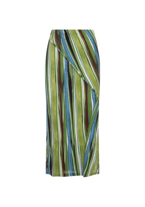 Archer Skirt in Reeds Green DIANE VON FURSTENBERG | Skirts | DVFKM1S003RSGRN