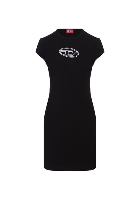 Black D-Angiel Mini Dress DIESEL | A06270-0AFAA9XX