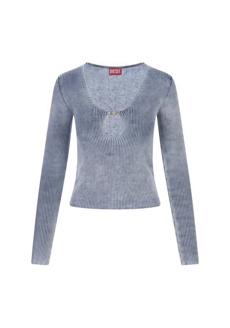 Blue M-Teri Sweater DIESEL | Knitwear | A12425-0CHAQ8NC