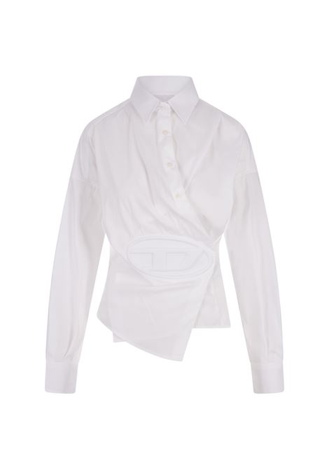 White C-Siz-N1 Shirt DIESEL | Shirts | A12875-0IMAL100