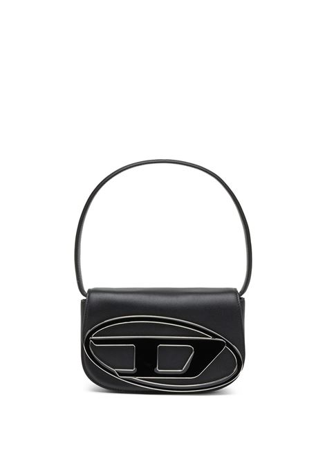 1DR Shoulder Bag In Black Nappa Leather DIESEL | X08396-PR818T8013