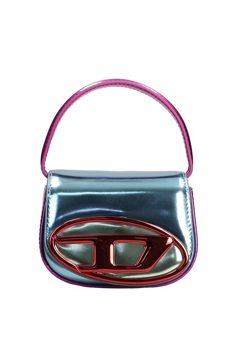 1DR XS Bag In Blue and Fuchsia Metallic Leather DIESEL | X08709-P6318HA181