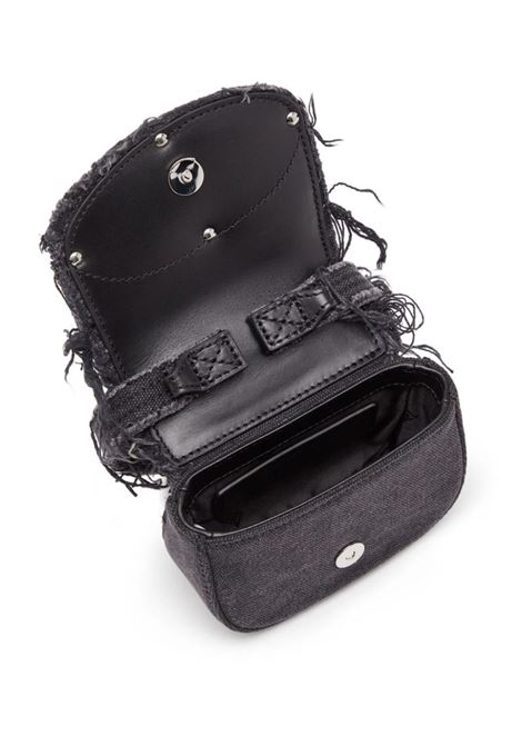 Black 1DR XS Bag In Canvas and Leather DIESEL | X08709-P6319T8013