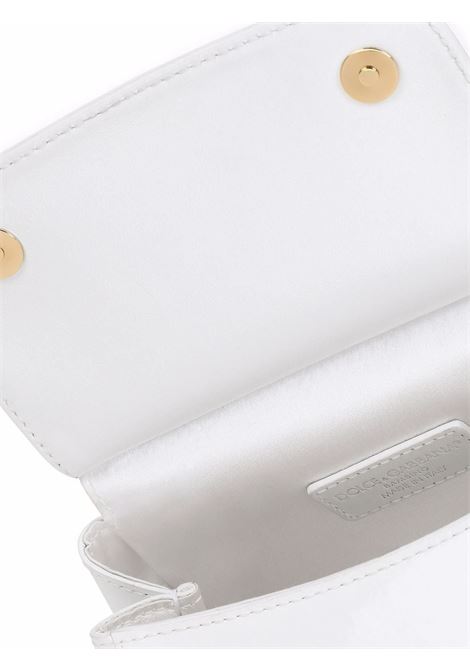 Mini Sicily Bag In White Patent Leather DOLCE & GABBANA KIDS | EB0003-A106787682