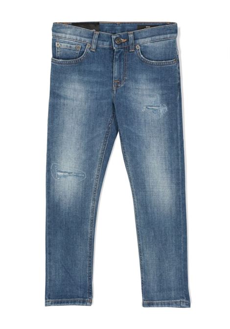 Blue Sean Jeans With Abrasions DONDUP JUNIOR | DMPA052-DS0394999