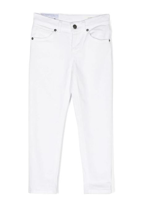 White Denim Tapered Jeans  DONDUP JUNIOR | DMPA053-DS0390999