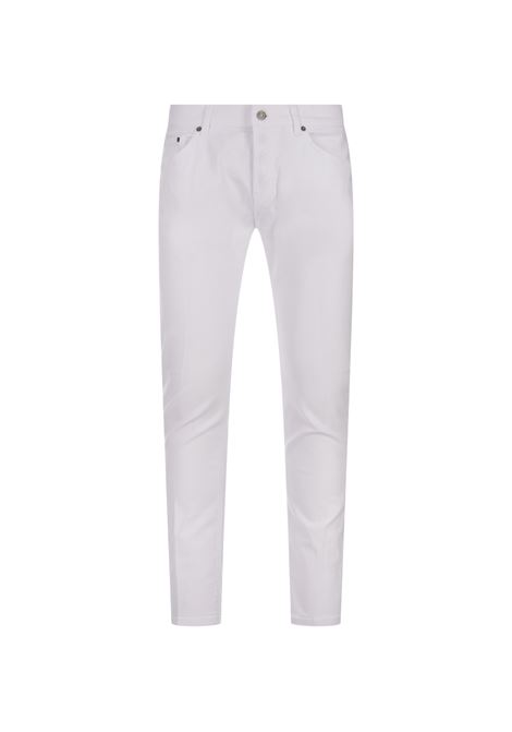 White Mius Slim Fit Jeans DONDUP | Trousers | UP168-BS0030 PTD000