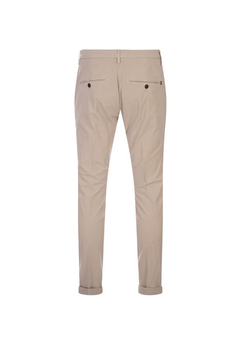 Gaubert Slim Trousers In Hazelnut Light Gabardine DONDUP | UP235-GSE046 PTD018