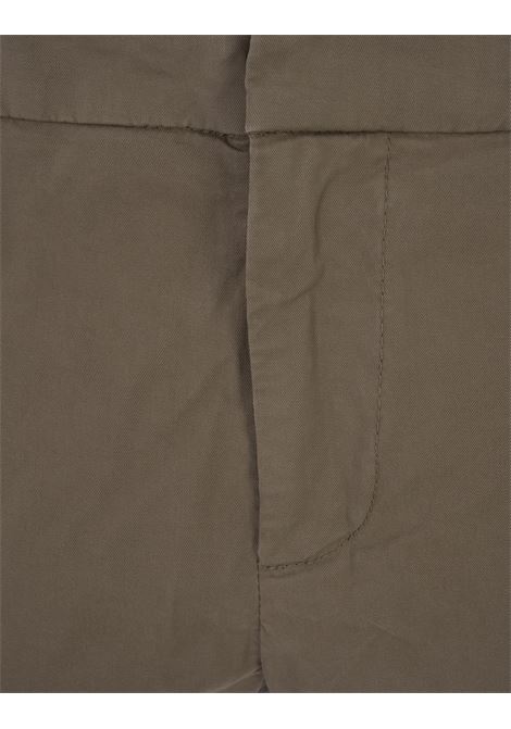 Pantaloni Gaubert Slim In Gabardina Leggera Crusca DONDUP | UP235-GSE046 PTD025