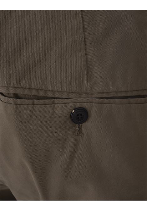 Pantaloni Gaubert Slim In Gabardina Leggera Crusca DONDUP | UP235-GSE046 PTD025