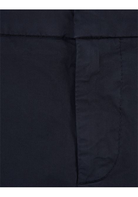 Gaubert Slim Trousers In Ink Blue Light Gabardine DONDUP | UP235-GSE046 PTD894