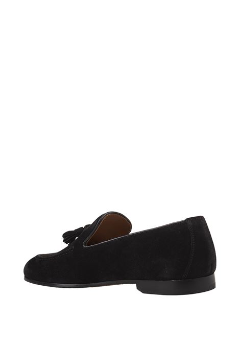 Black Suede Loafers With Tassels DOUCAL'S | DU1080PANNUF231NN00