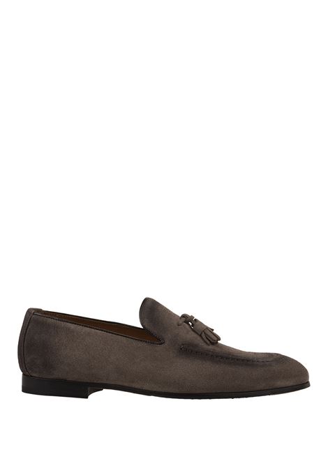 Brown Suede Loafers With Tassels DOUCAL'S | DU1080PANNUF231TM06