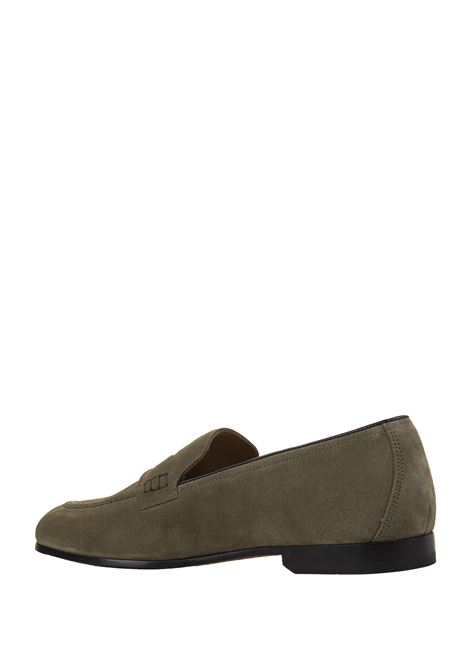 Green Suede Penny Loafers DOUCAL'S | DU2983PANNUF106NV00