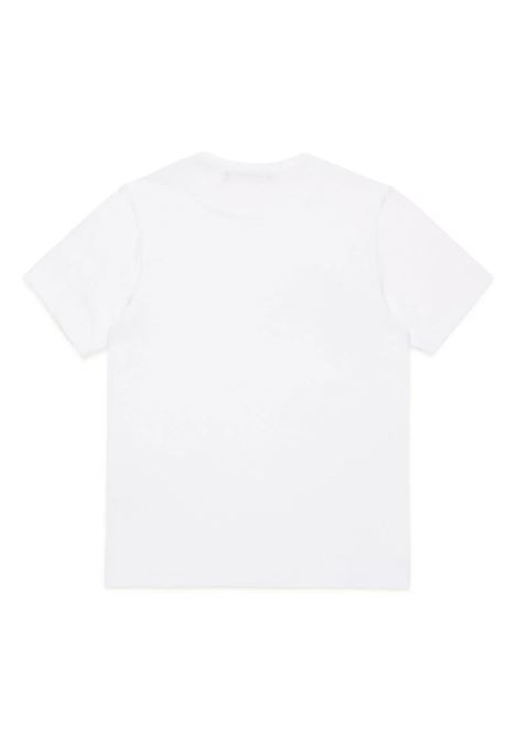 White T-Shirt With Dsquared2 Lettering  DSQUARED2 KIDS | DQ2072-D008JDQ100