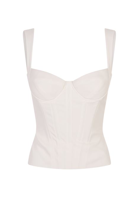 White Deena Bustier DSQUARED2 | S72NC1095-S76512101