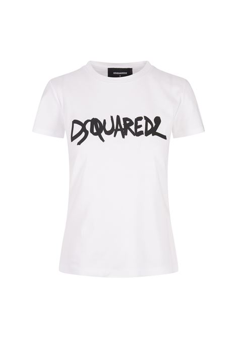 Dsquared2 Mini Fit T-Shirt In White DSQUARED2 | S75GD0400-S23010100