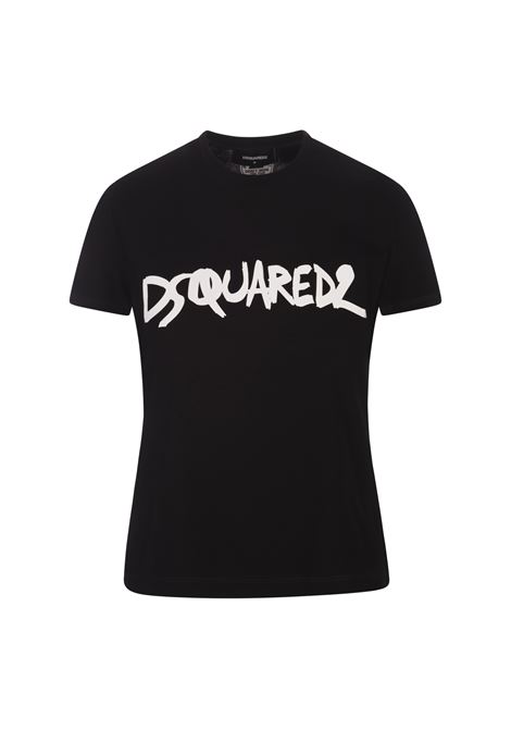 Dsquared2 Mini Fit T-Shirt In Black DSQUARED2 | S75GD0400-S23010900