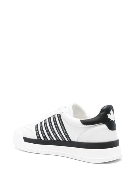 Sneakers New Jersey Bianche e Nere DSQUARED2 | SNM0342-11100001M072