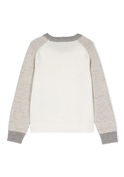 Colour Block Linen and Cotton Pullover ELEVENTY KIDS | EU9P10-Z2124101BG