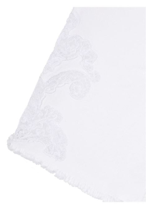 White Flared Jeans With Lace ERMANNO SCERVINO JUNIOR | SFPA012-DS043B000