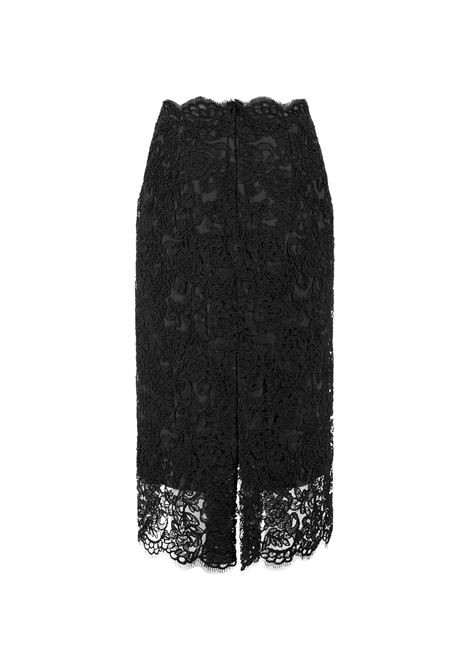 Black Lace Longuette Skirt ERMANNO SCERVINO | D442O301EHL95708