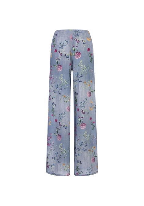 Palazzo Joggers With Floral Print ERMANNO SCERVINO | D442P305UYFS4405