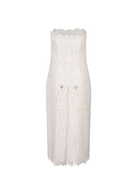 Sangallo Lace Bustier Dress in White ERMANNO SCERVINO | D442Q306EZV10602
