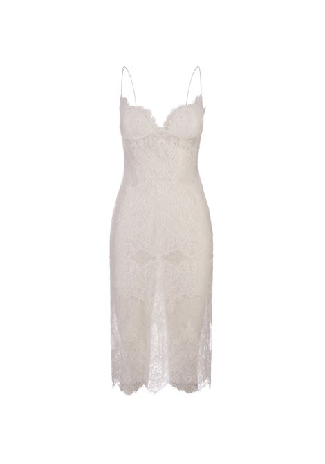 All-Over White Lace Lingerie Dress ERMANNO SCERVINO | D442Q307QEU10602