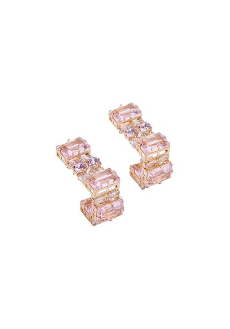 Earrings With Pink Stones ERMANNO SCERVINO | D443X301ONZY4415