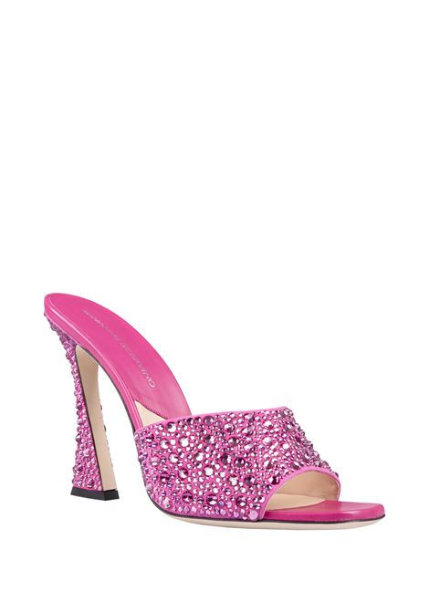Fuchsia Mules With Crystals ERMANNO SCERVINO | D448Z512CTZTM82336