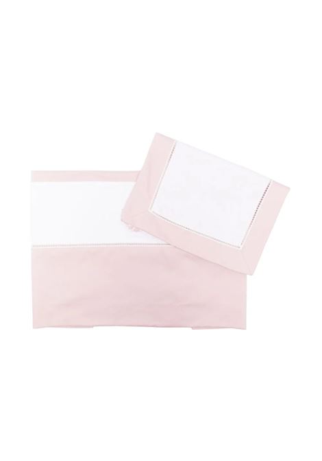 Set of Three Pink and White Sheets with Embroidery ETRO KIDS | GU0550-P0426505