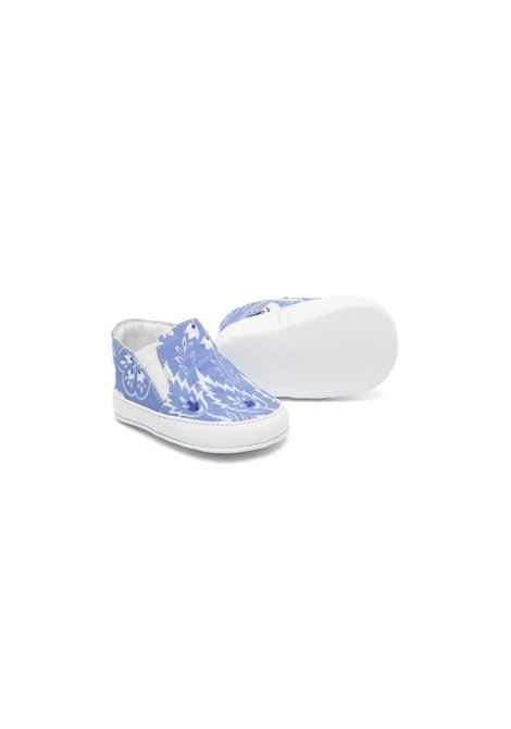 Sneakers Con Stampa Paisley Azzurra ETRO KIDS | GU0626-P0417654AV