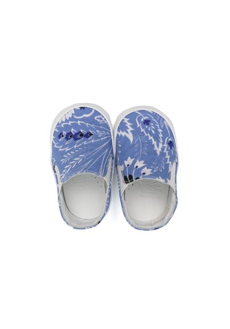 Sneakers With Light Blue Paisley Print ETRO KIDS | GU0626-P0417654AV
