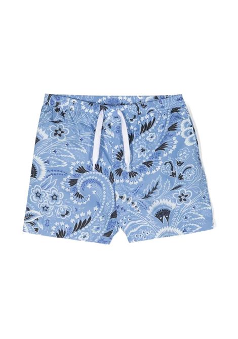 Swim Shorts Azzurri Con Motivo Paisley ETRO KIDS | GUCP09-N0255654AV