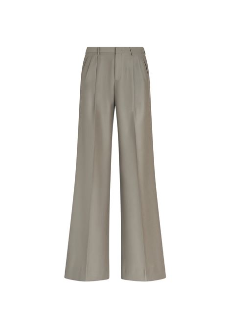 Pantaloni In Lana Stretch Grigia Con Pinces ETRO | MREA0011-99TU2F6N0274