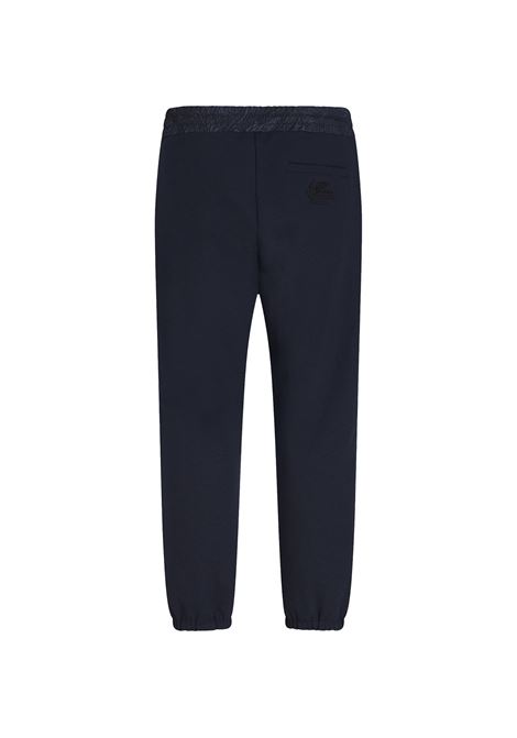 Blue Jersey Jogging Trousers ETRO | MREE0007-99JUE01B0339