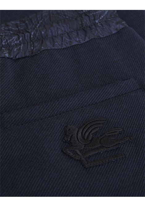 Blue Jersey Jogging Trousers ETRO | MREE0007-99JUE01B0339