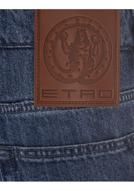 Blue Regular Fit Stretch Jeans ETRO | MRNB0004-AD221B0665